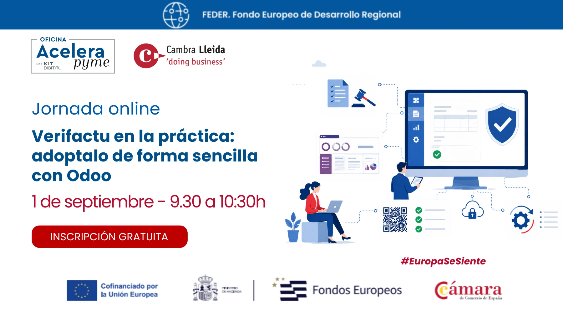 Verifactu: Requisitos legales, plazos y cómo preparar tu facturación en Odoo