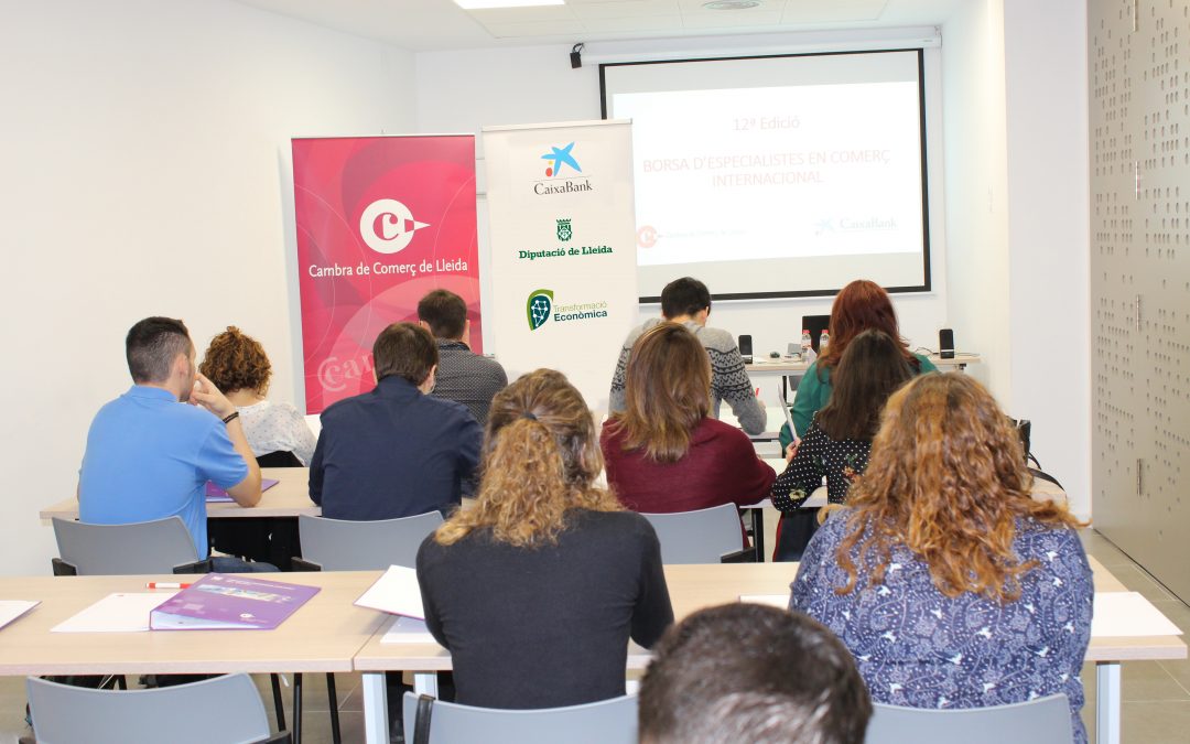 La Cambra de Lleida programa un curs gratuït per formar especialistes en comerç internacional