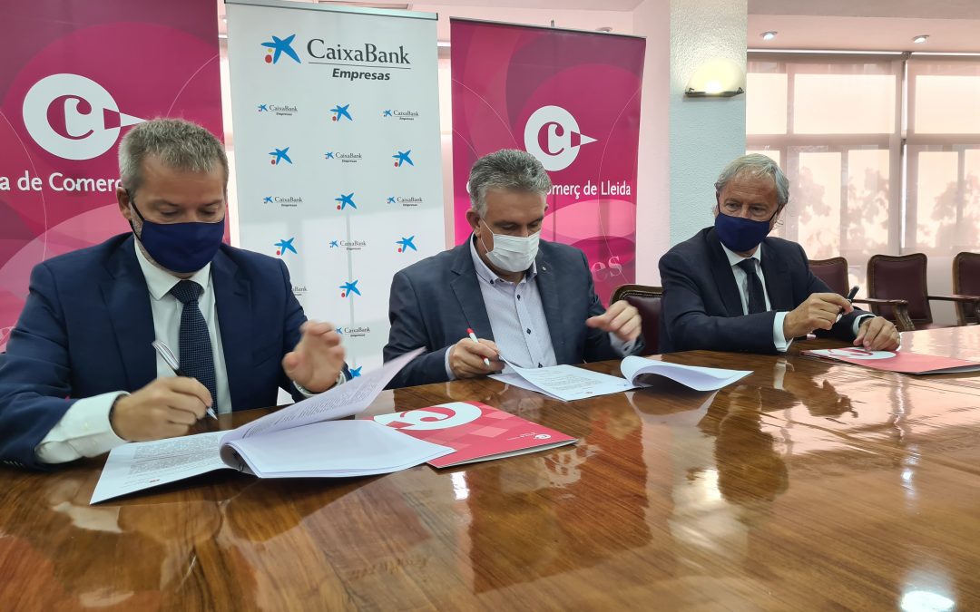 La Cambra de Comerç de Lleida i CaixaBank donaran suport a projectes empresarials de la demarcació en el marc del pla europeu de recuperació