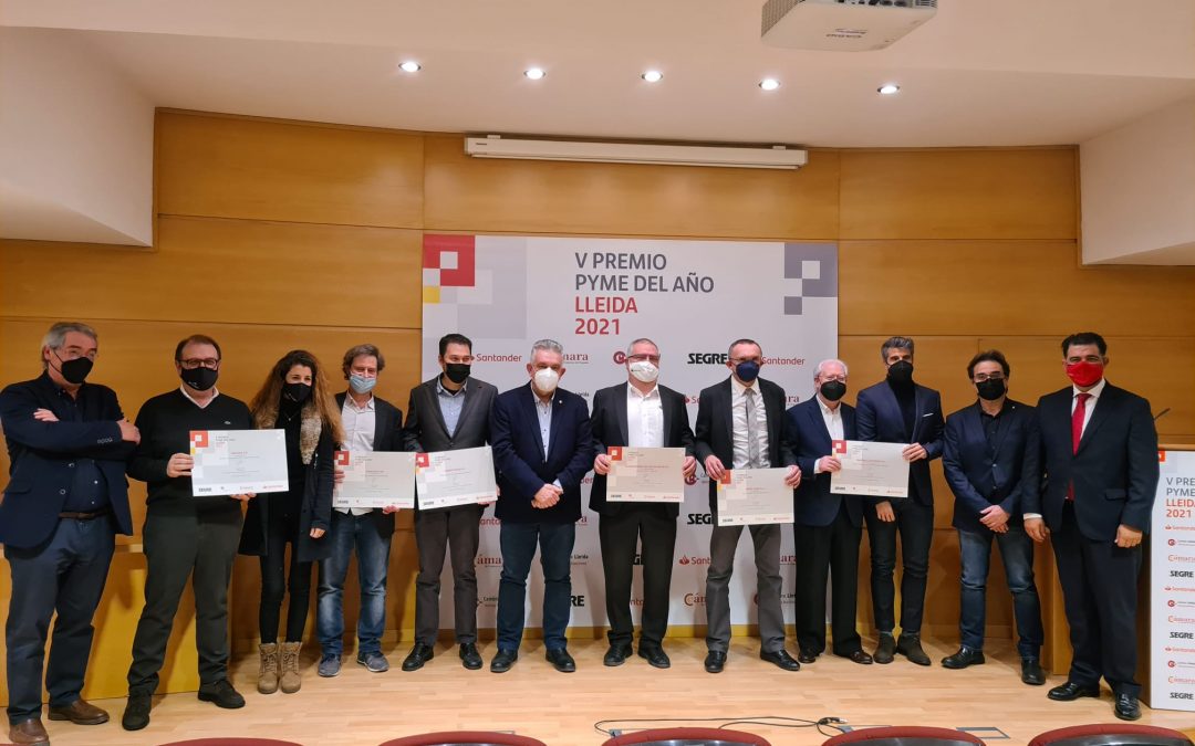 La Cambra de Comerç de Lleida acull l’entrega dels Premis Pyme 2021