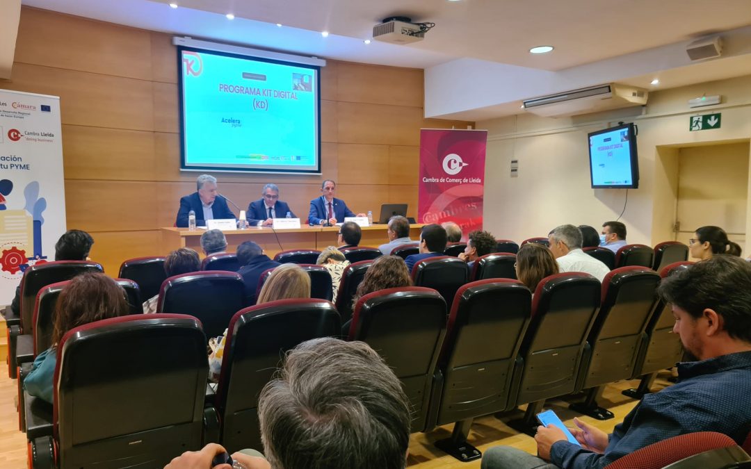 Presentació del programa Kit Digital a la Cambra de Comerç de Lleida