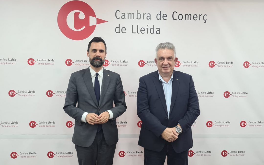Empresa i Treball i la Cambra de Comerç de Lleida treballaran conjuntament per donar resposta a les necessitats de les empreses de la demarcació